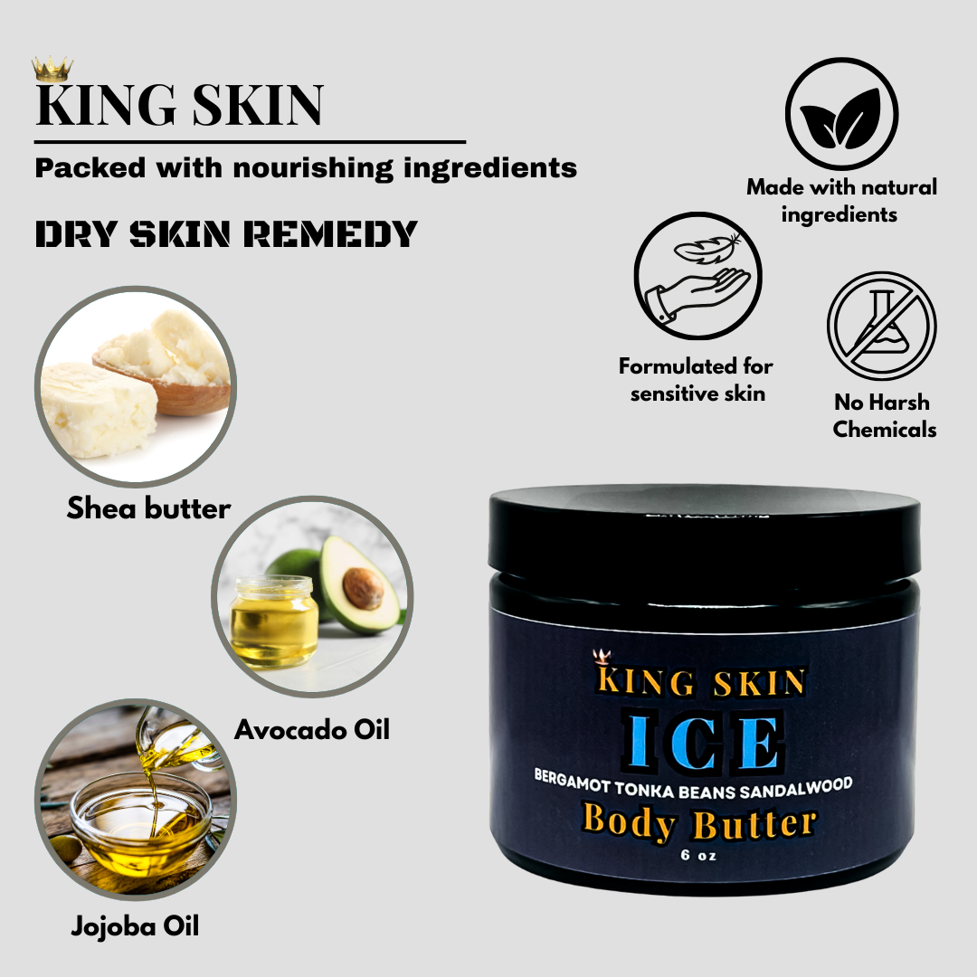 Cold as Ice Body Butter l Tonka Beans Cedarwood Patchouli Bergamot