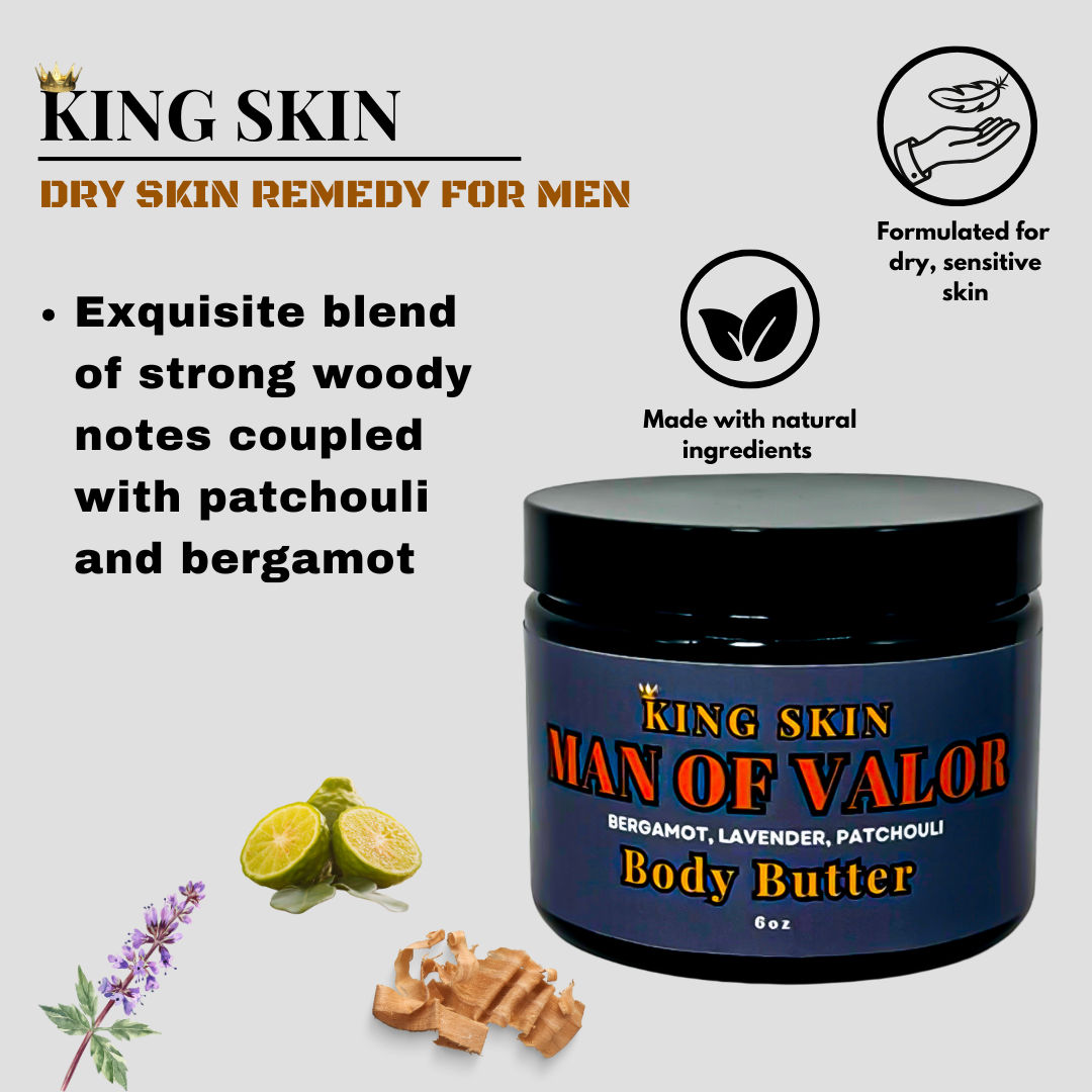 Man of Valor l Patchouli Bergamot Rosemary