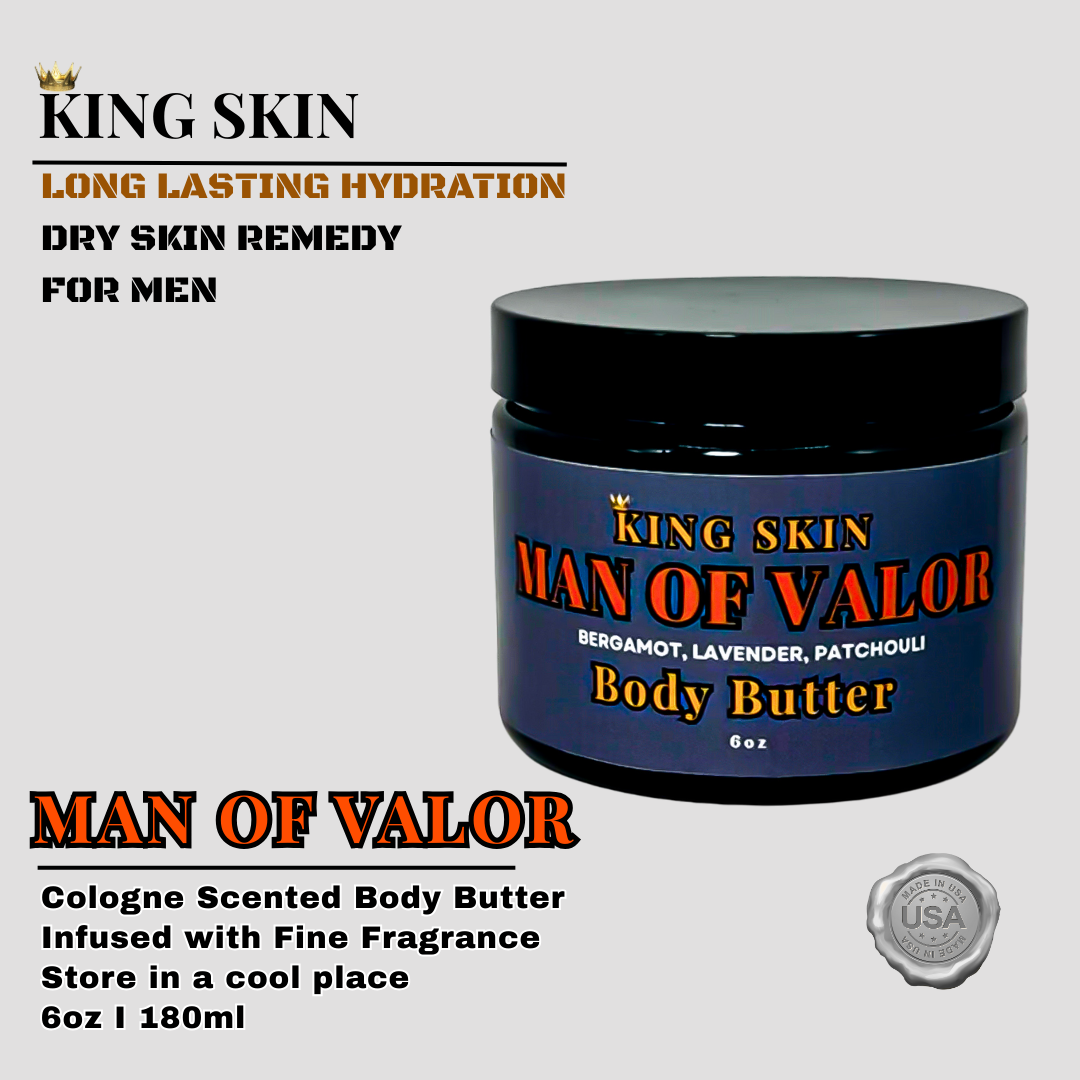 Man of Valor l Patchouli Bergamot Rosemary