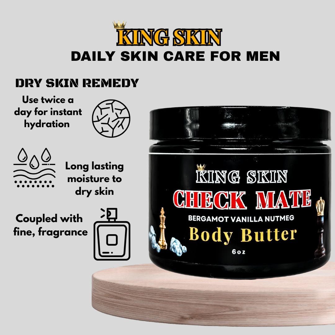 Check Mate l Bergamot Vanilla Nutmeg Body Butter
