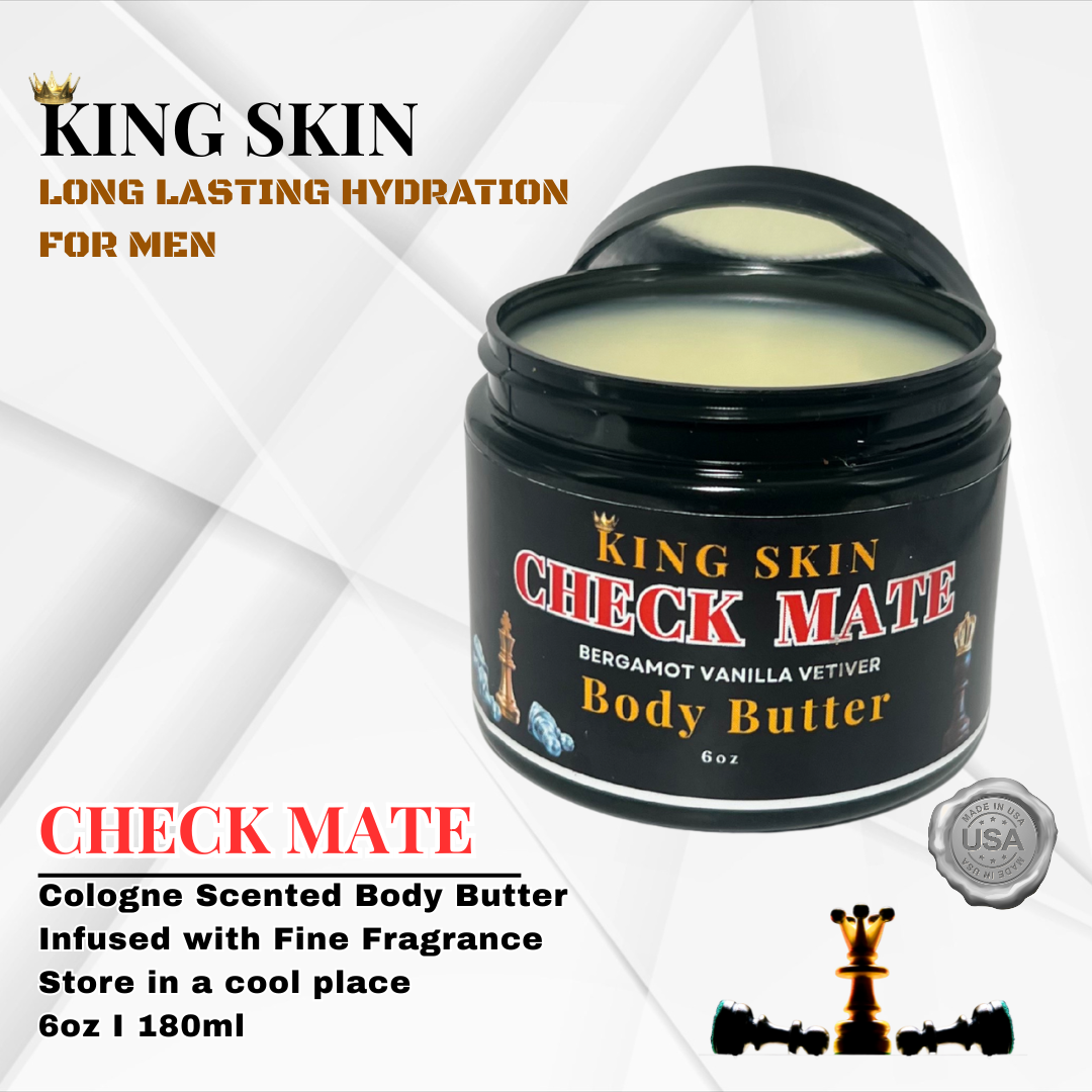 Check Mate l Bergamot Vanilla Nutmeg Body Butter