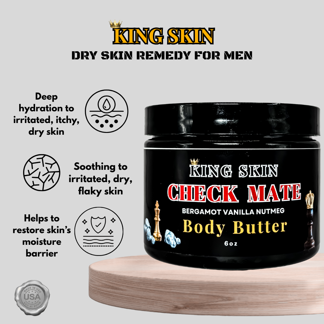 Check Mate l Bergamot Vanilla Nutmeg Body Butter