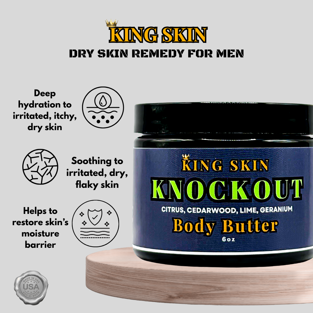 Knockout Body Butter l Notes of Geranium Sandalwood Citrus