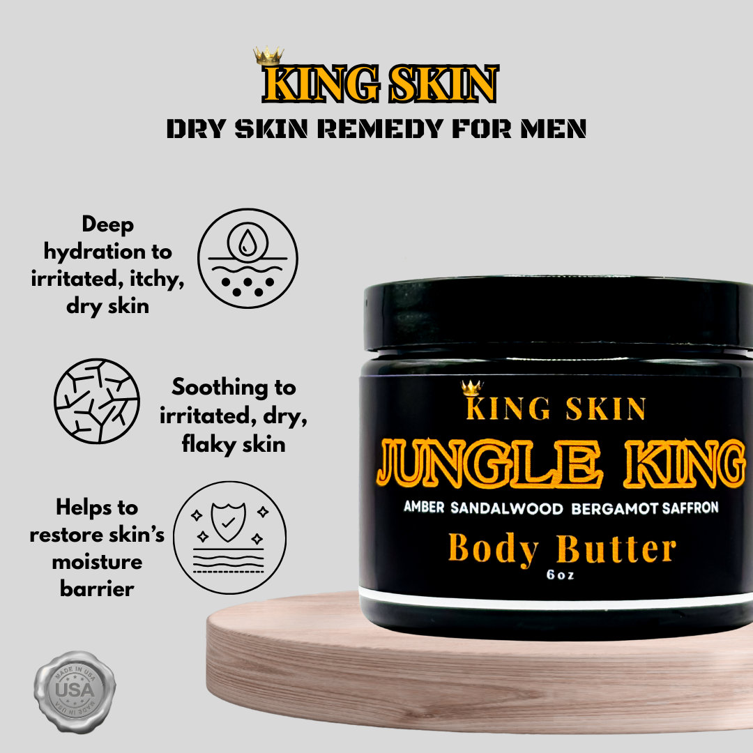 King of the Jungle Body Butter l Sandalwood Amber Saffron