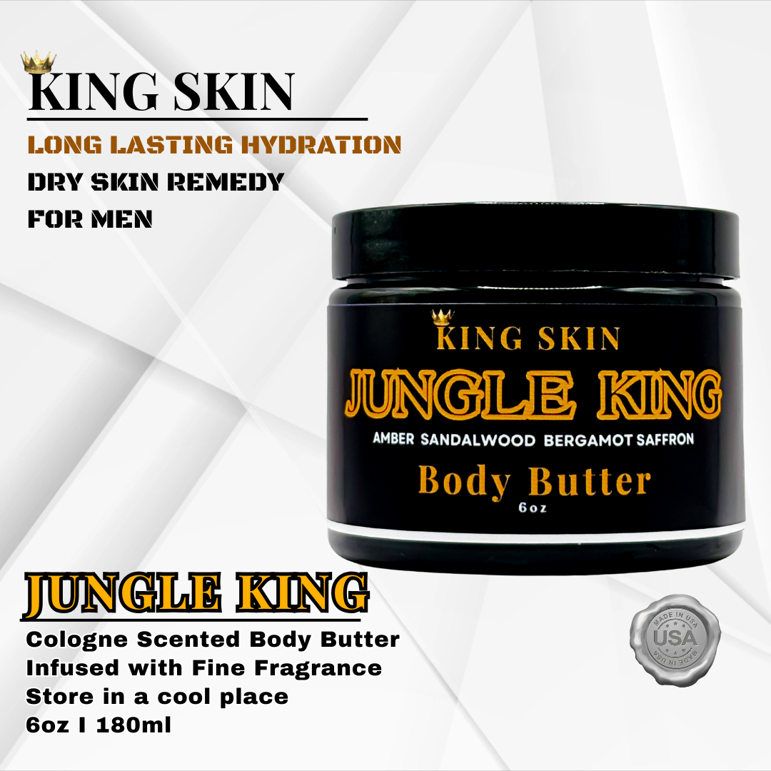 King of the Jungle Body Butter l Sandalwood Amber Saffron