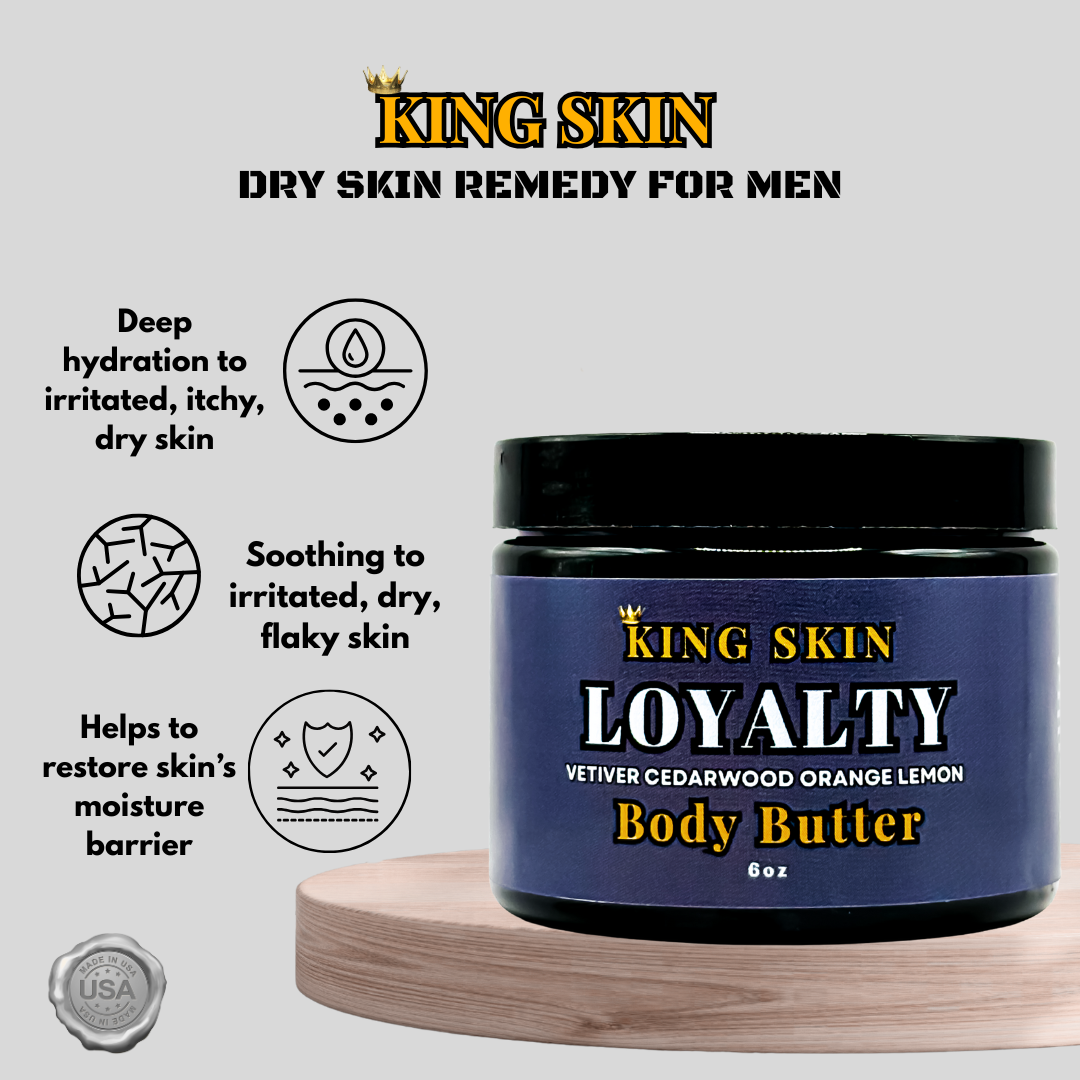 Loyalty Body Butter l Notes of Vetiver Cedarwood Lemon