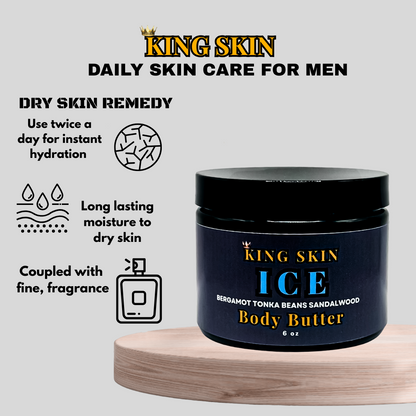 Cold as Ice Body Butter l Tonka Beans Cedarwood Patchouli Bergamot