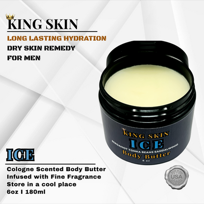 Cold as Ice Body Butter l Tonka Beans Cedarwood Patchouli Bergamot