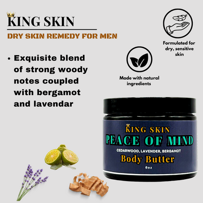 Peace of Mind l Bergamot Amber Cedarwood Lavendar