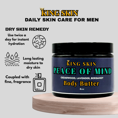 Peace of Mind l Bergamot Amber Cedarwood Lavendar