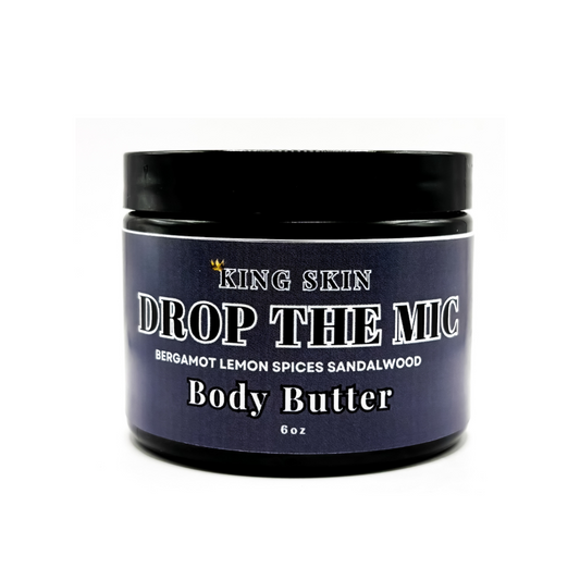 Drop the Mic Body Butter l Bergamot Lemon Sandalwood
