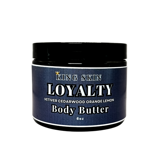 Loyalty Body Butter l Notes of Vetiver Cedarwood Lemon