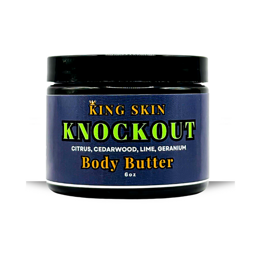 Knockout Body Butter l Notes of Geranium Sandalwood Citrus