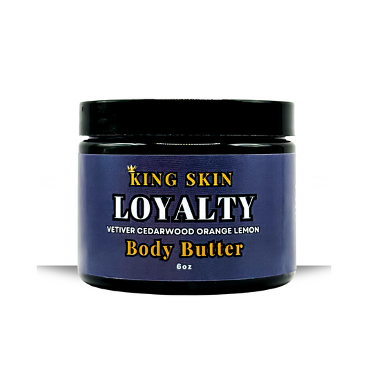 Loyalty Body Butter l Notes of Vetiver Cedarwood Lemon