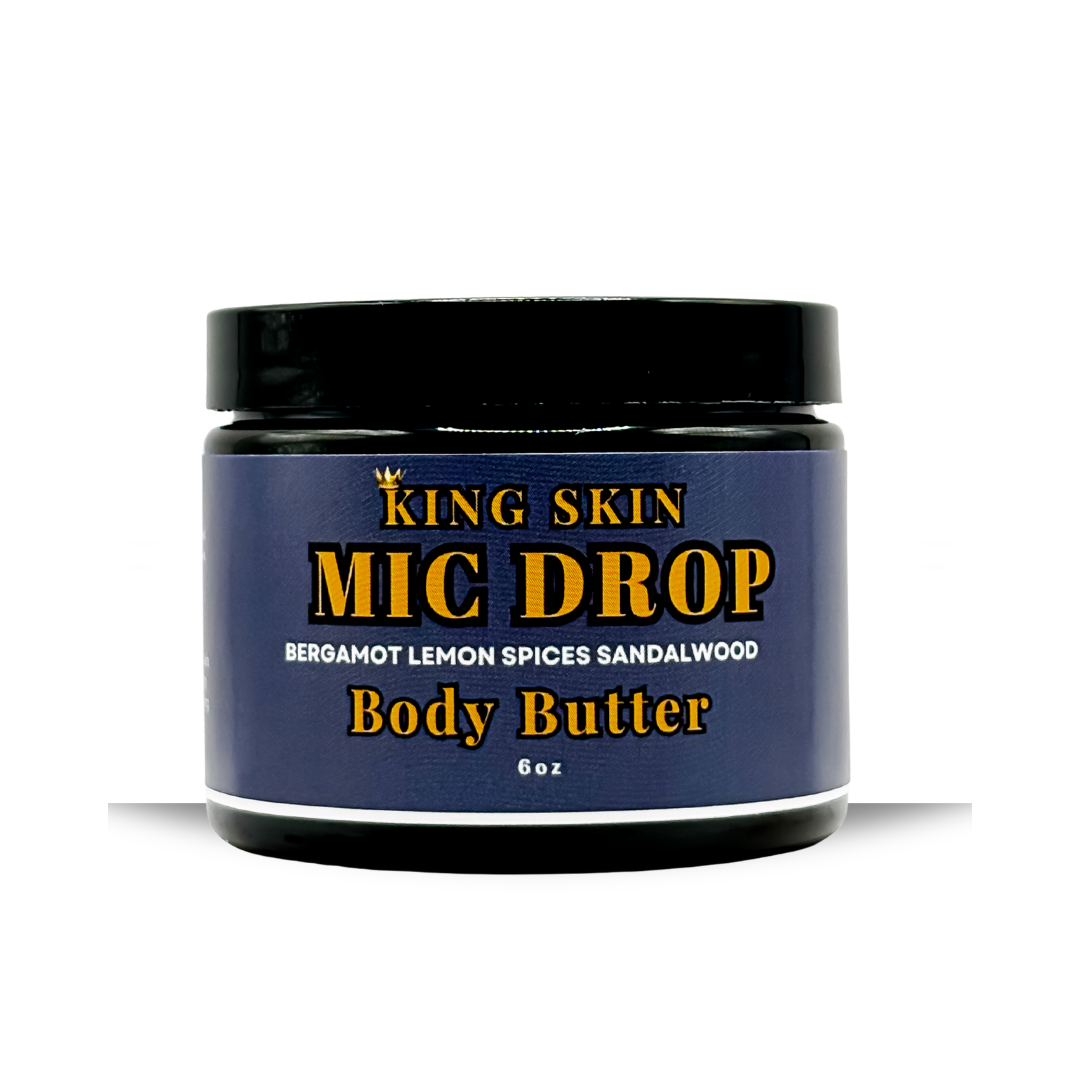 Drop the Mic Body Butter l Bergamot Lemon Sandalwood