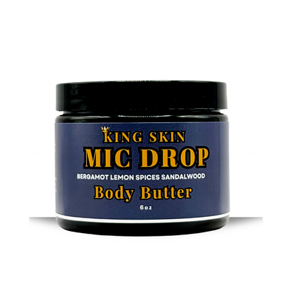 Drop the Mic Body Butter l Bergamot Lemon Sandalwood