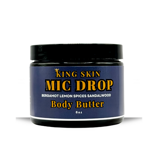 Drop the Mic Body Butter l Bergamot Lemon Sandalwood