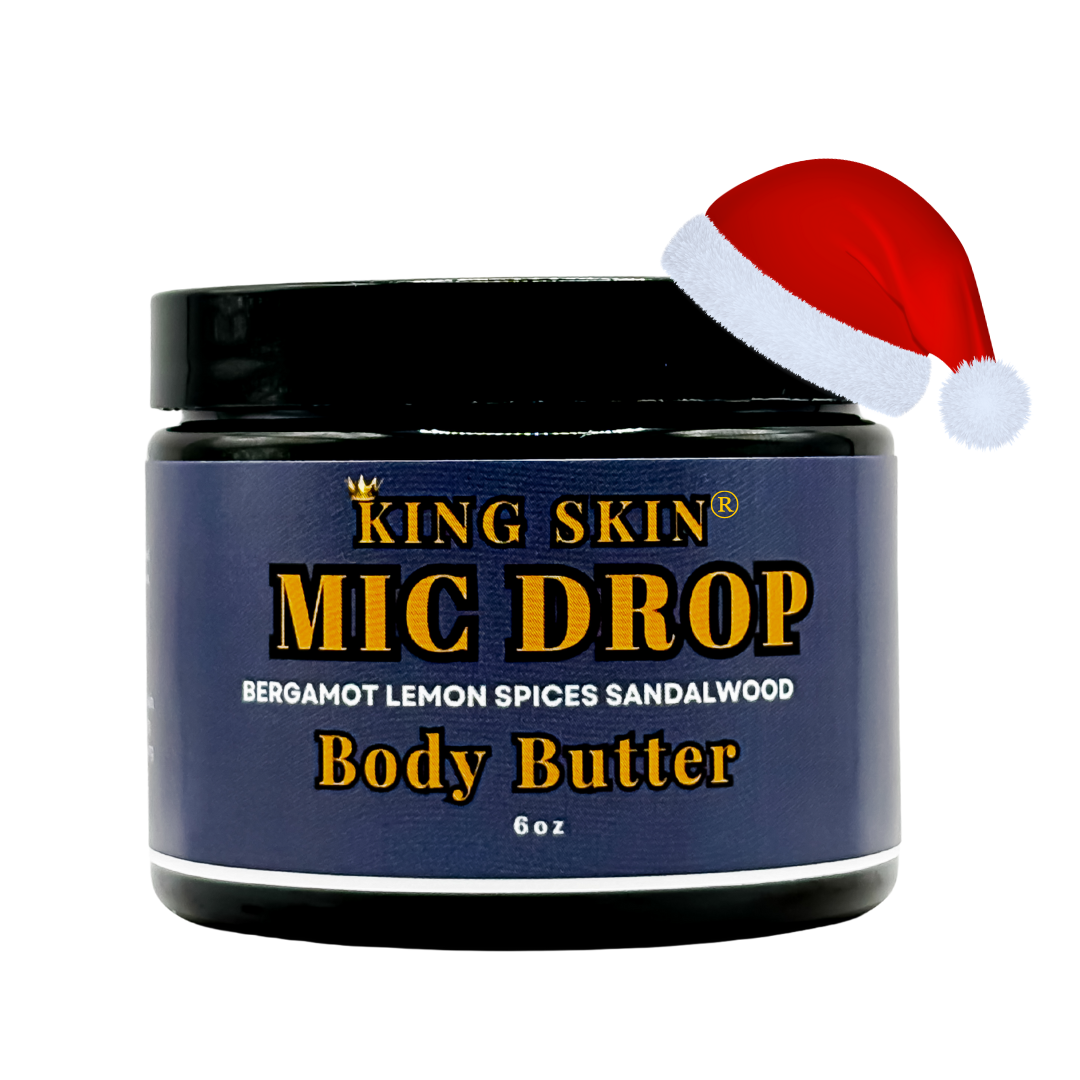 Mic Drop King Skin Body Butter l Bergamot Lemon Sandalwood