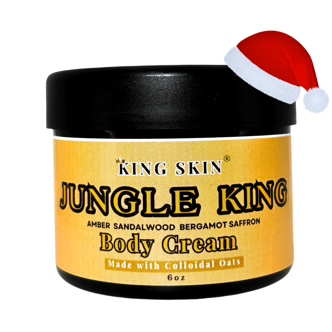 Jungle King Moisturizing Body Cream l Amber Sandalwood bergamot