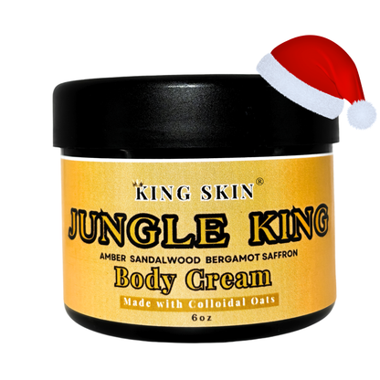 Jungle King Moisturizing Body Cream l Amber Sandalwood bergamot