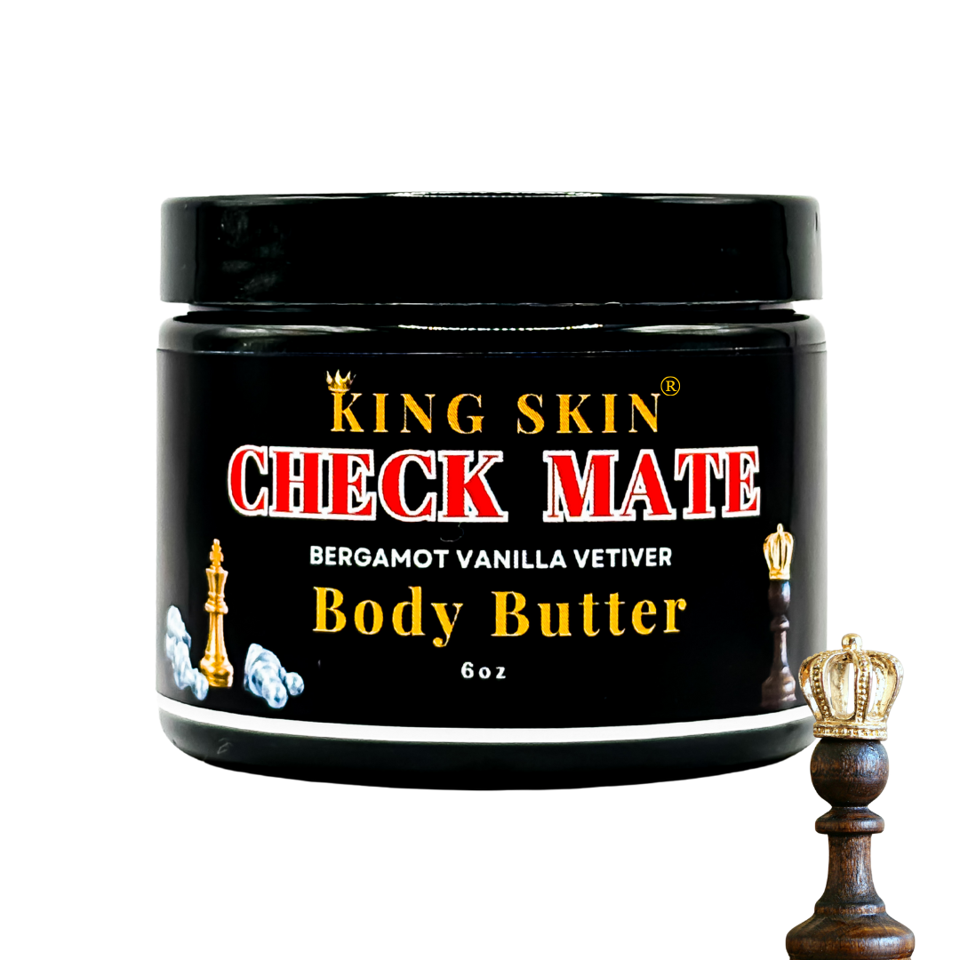Check Mate l King Skin ® Body Butter l Bergamot Vanilla Nutmeg Body Butter