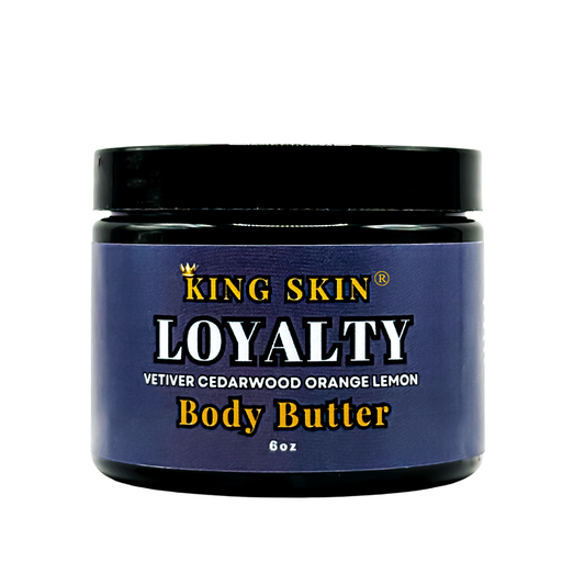 Loyalty l King Skin ® Body Butter l Notes of Vetiver Cedarwood Lemon