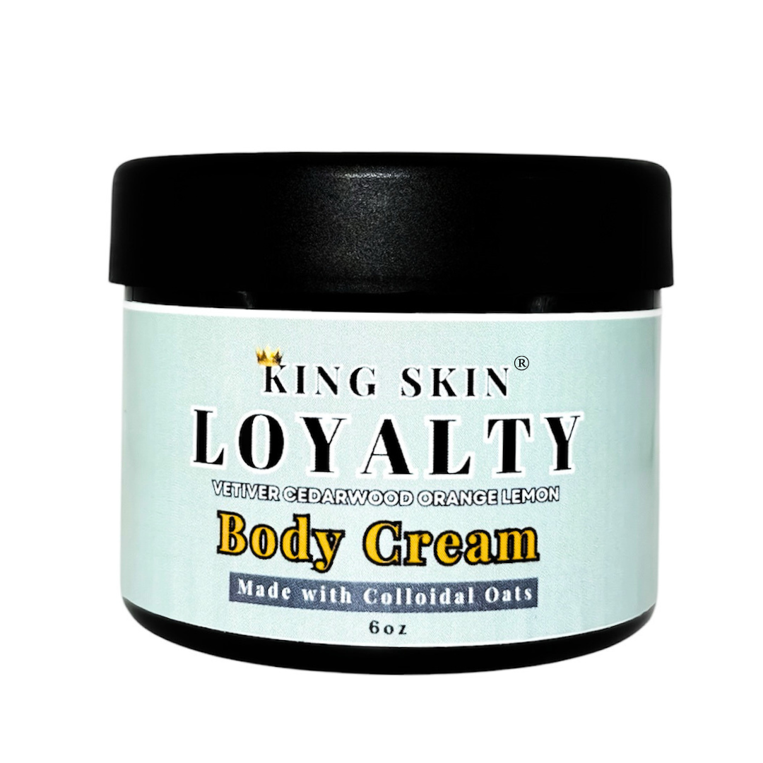 Loyalty l King Skin ® Body Cream l Vetiver Cedarwood Lemon