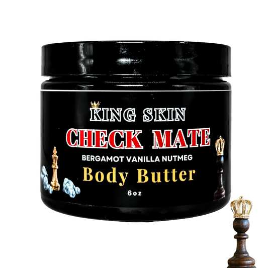 Check Mate l Bergamot Vanilla Nutmeg Body Butter