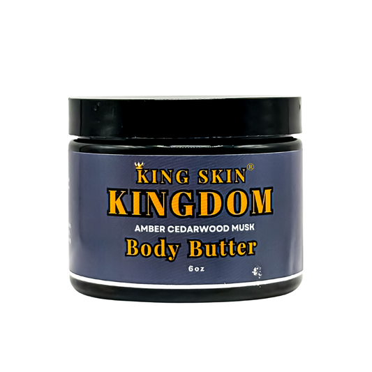 Kingdom l King Skin ® Body Butter l Amber, Cedarwood, & Musk